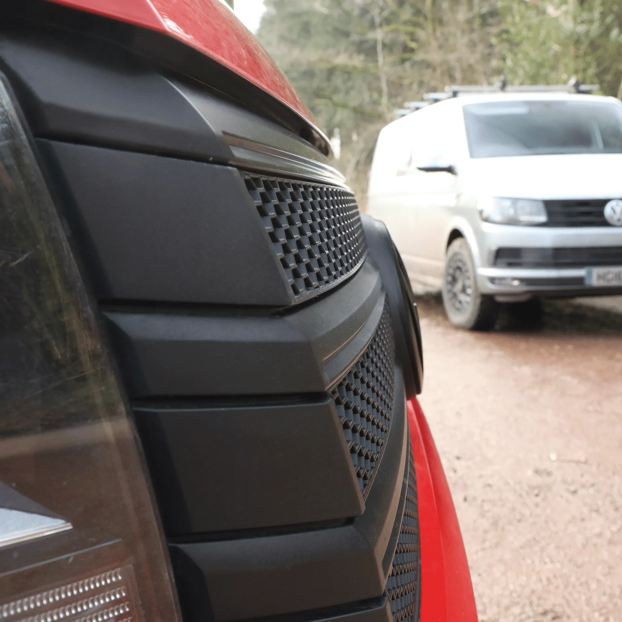 For VW Crafter New Shape Honeycomb Grille Inserts