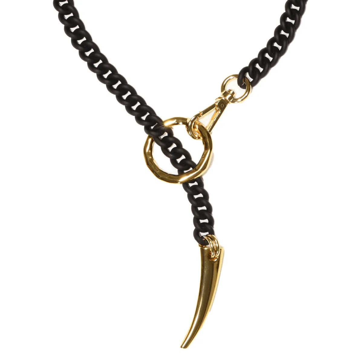 FORBIDDEN Necklace - Black Matte