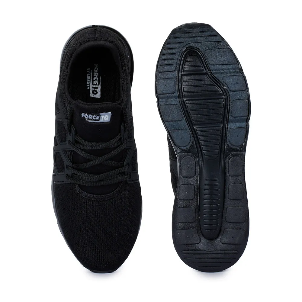 Force 10 Men's Black Lacing (Dominar-1)