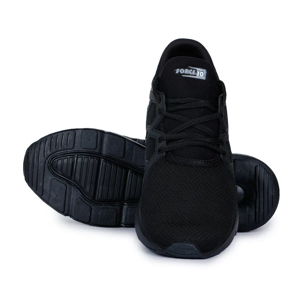 Force 10 Men's Black Lacing (Dominar-1)