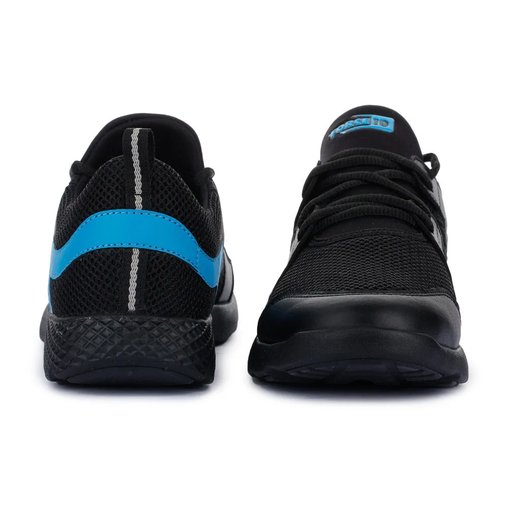 Force 10 Men's Black Sports Lacing