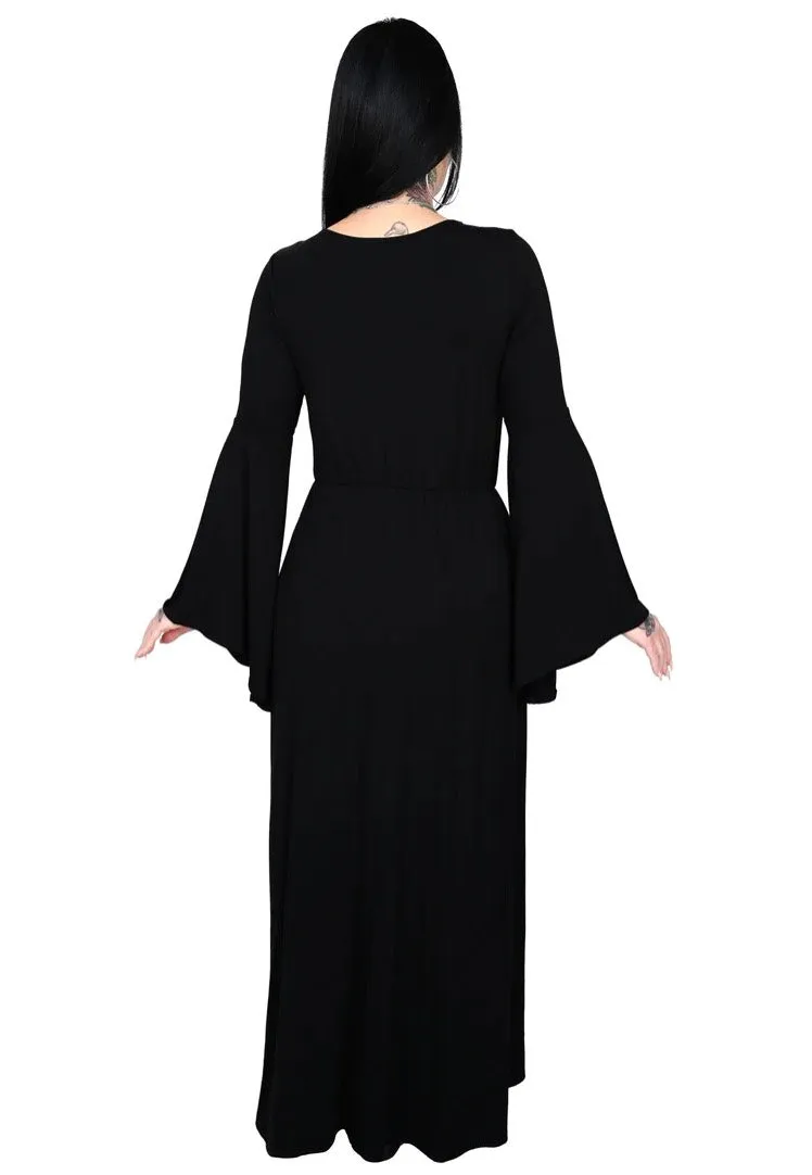 Foxblood - Cassandra Bell Sleeve Black - Dress