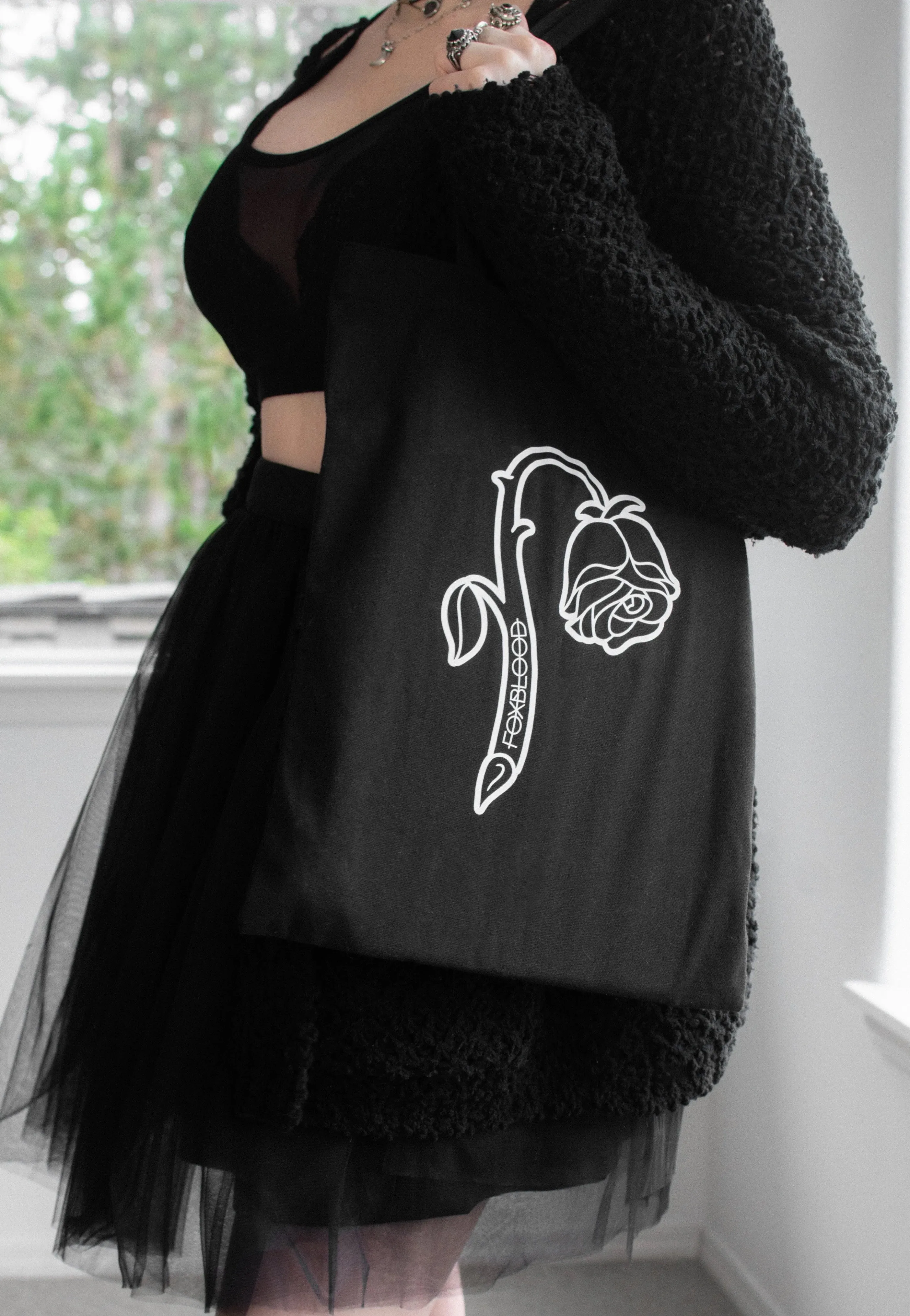 Foxblood - Foxblood Black - Tote Bag