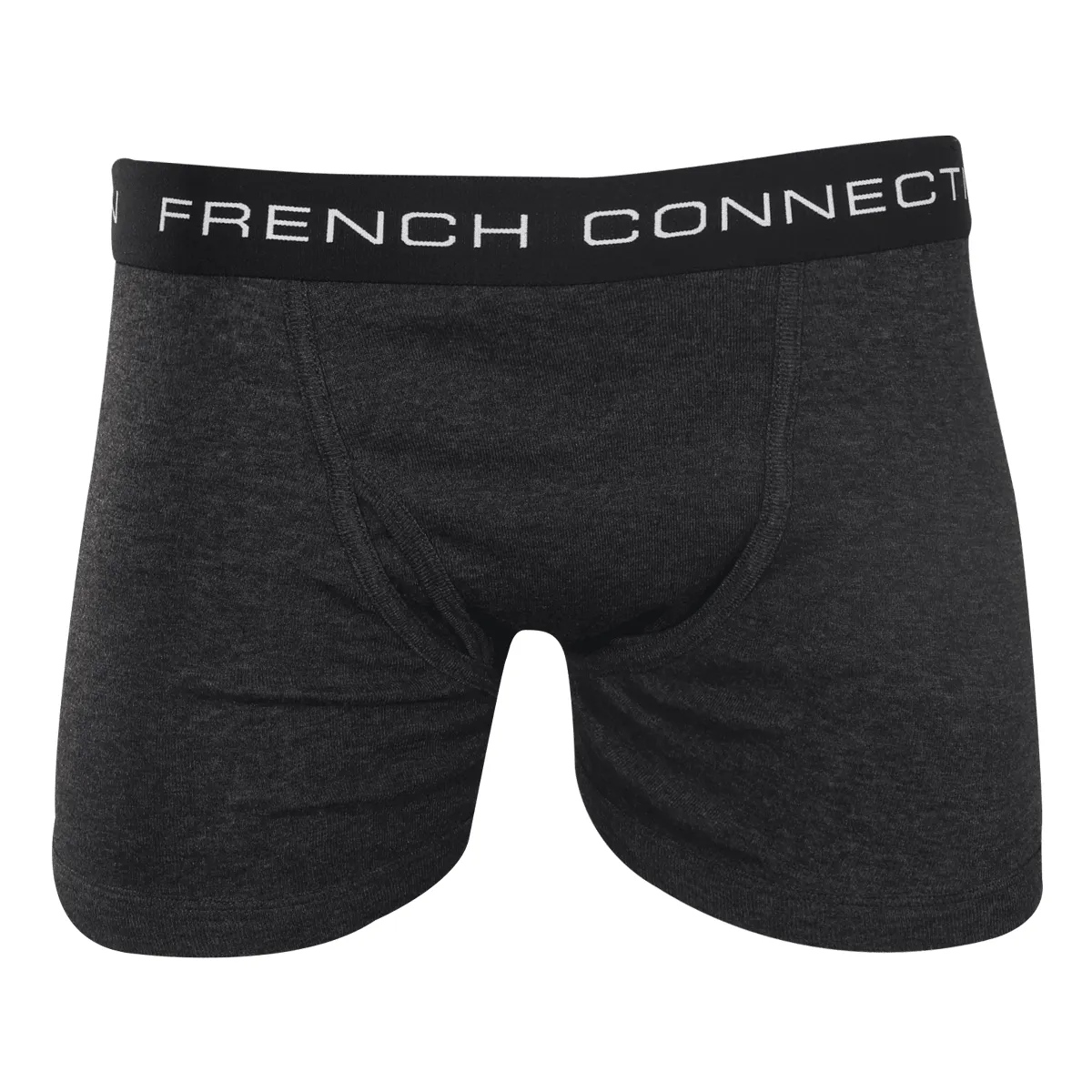 French Connection Men's Boxer Brief Single Pack Charcoal Grey (S32)