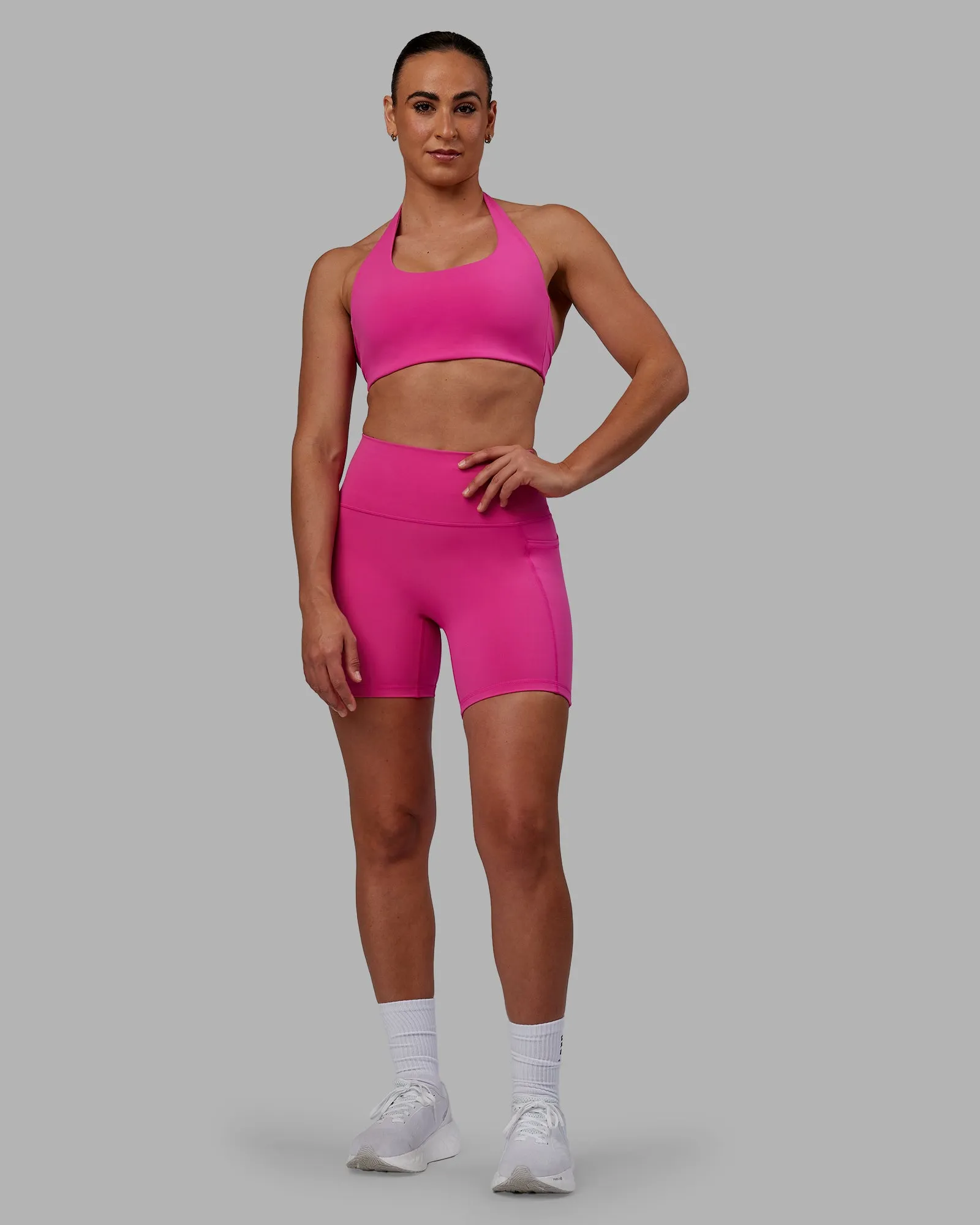 Fusion Mid-Length Shorts - Fuchsia Pink