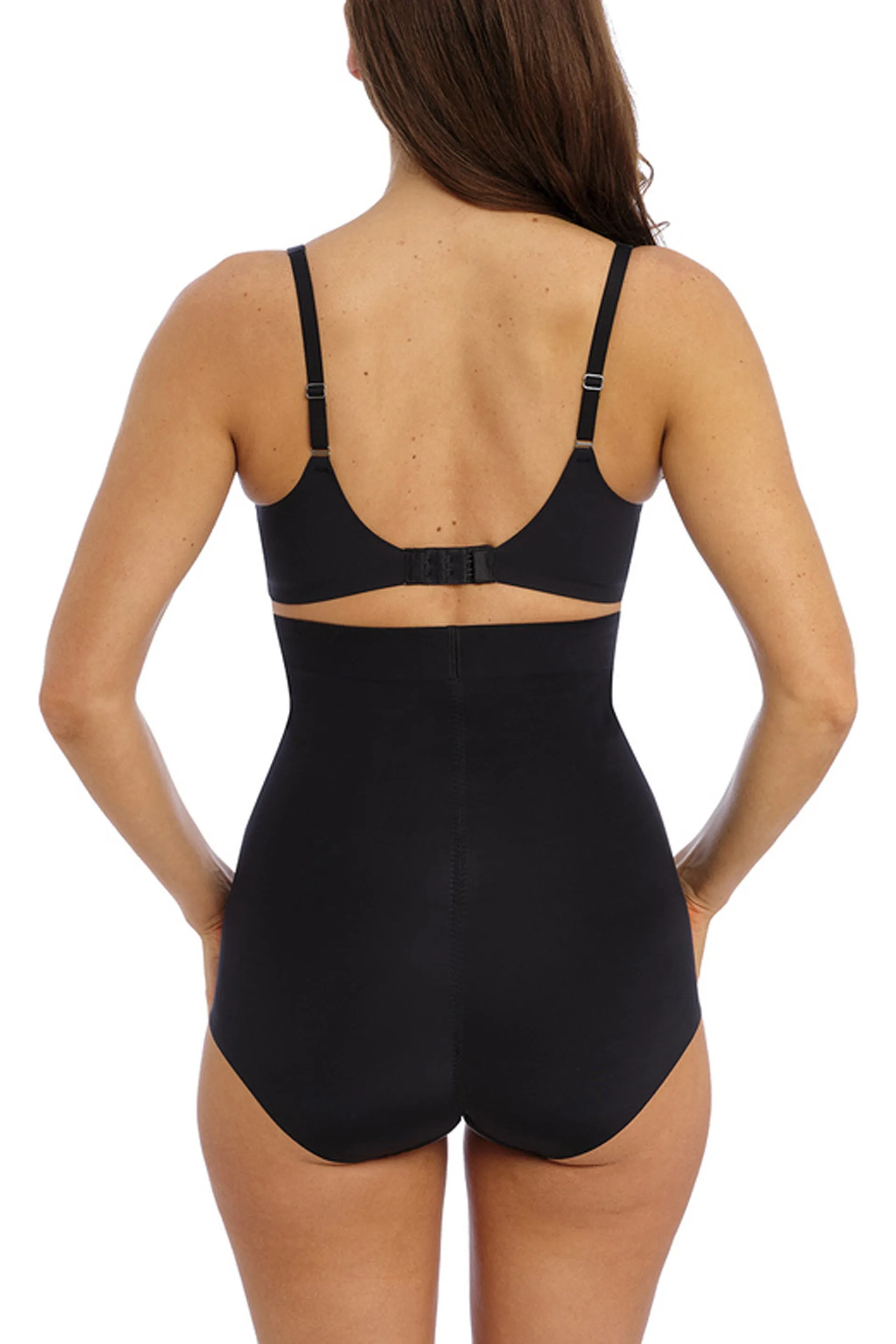 Ines Secret High Waist Slimming Brief Black