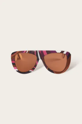 Iride-Print Sunglasses