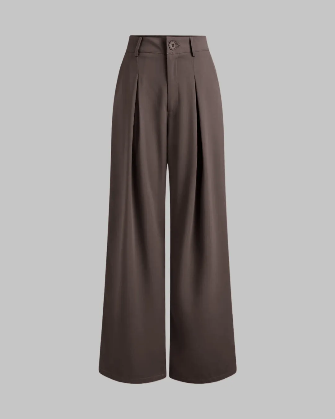 Korean Style Baggy Dark Chocolate Trouser In Premium Quality