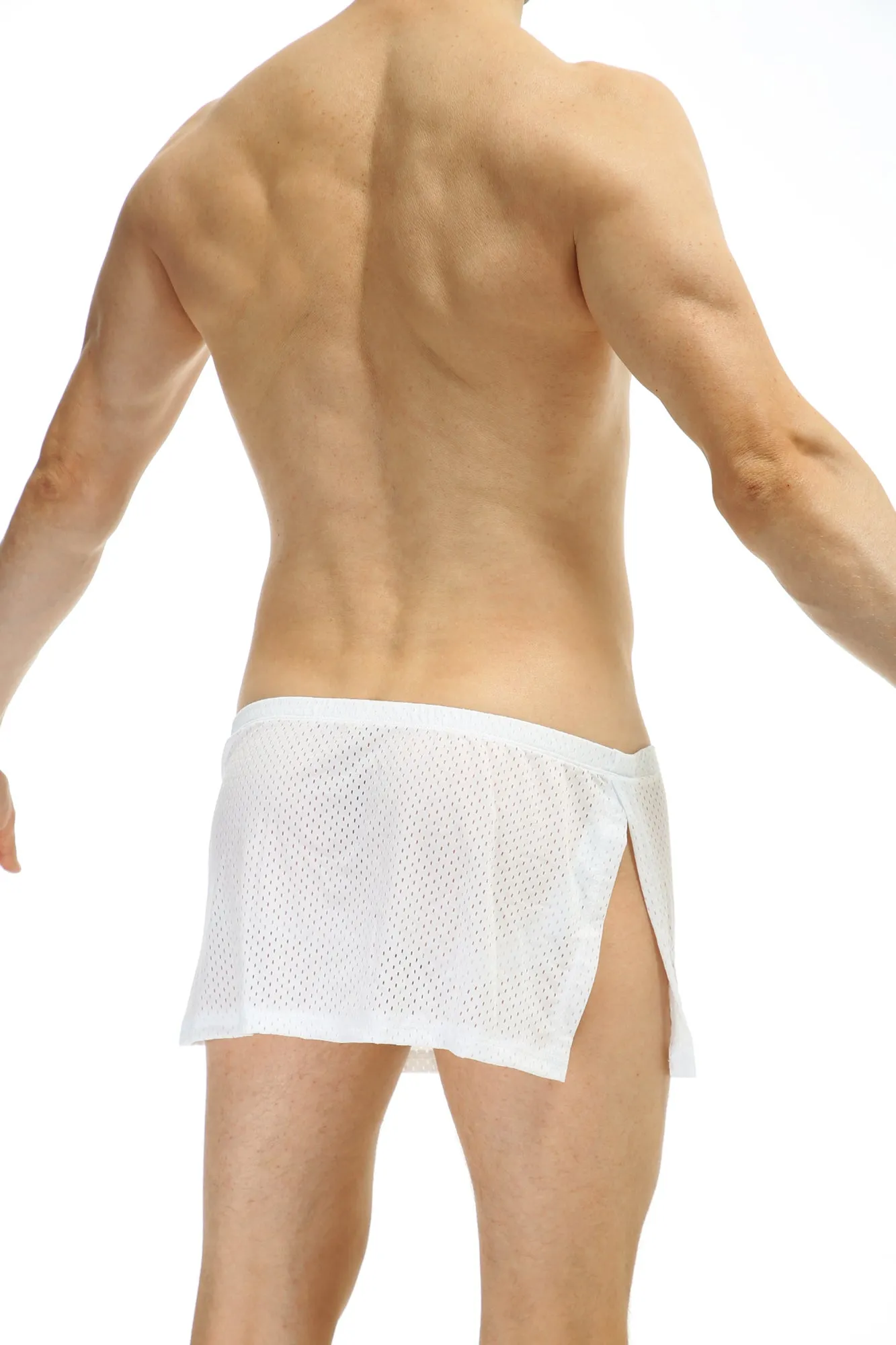 Loincloth Bee White w/ Jockstrap