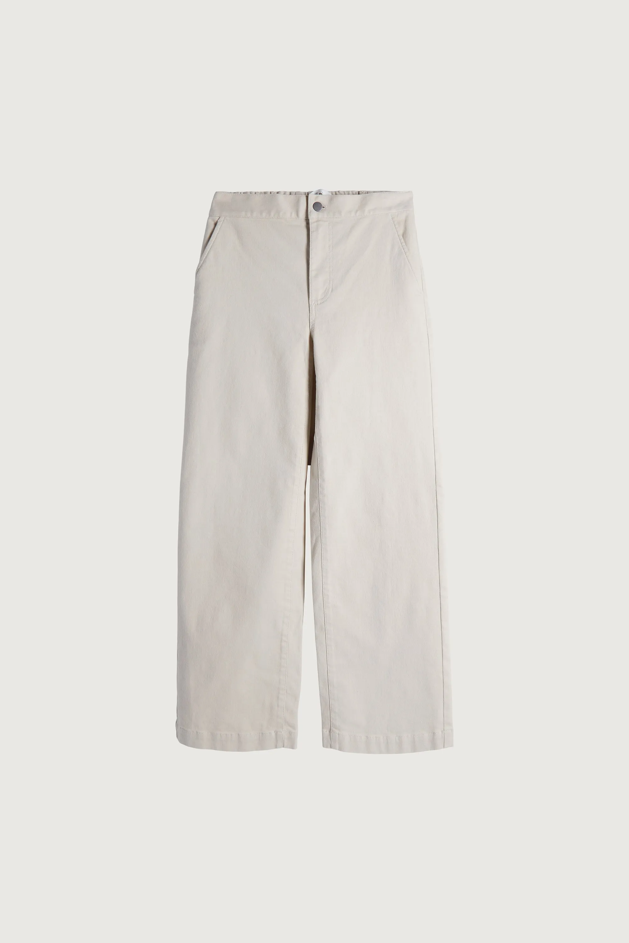 LONG LENGTH 30 TWILL WIDE LEG PANT