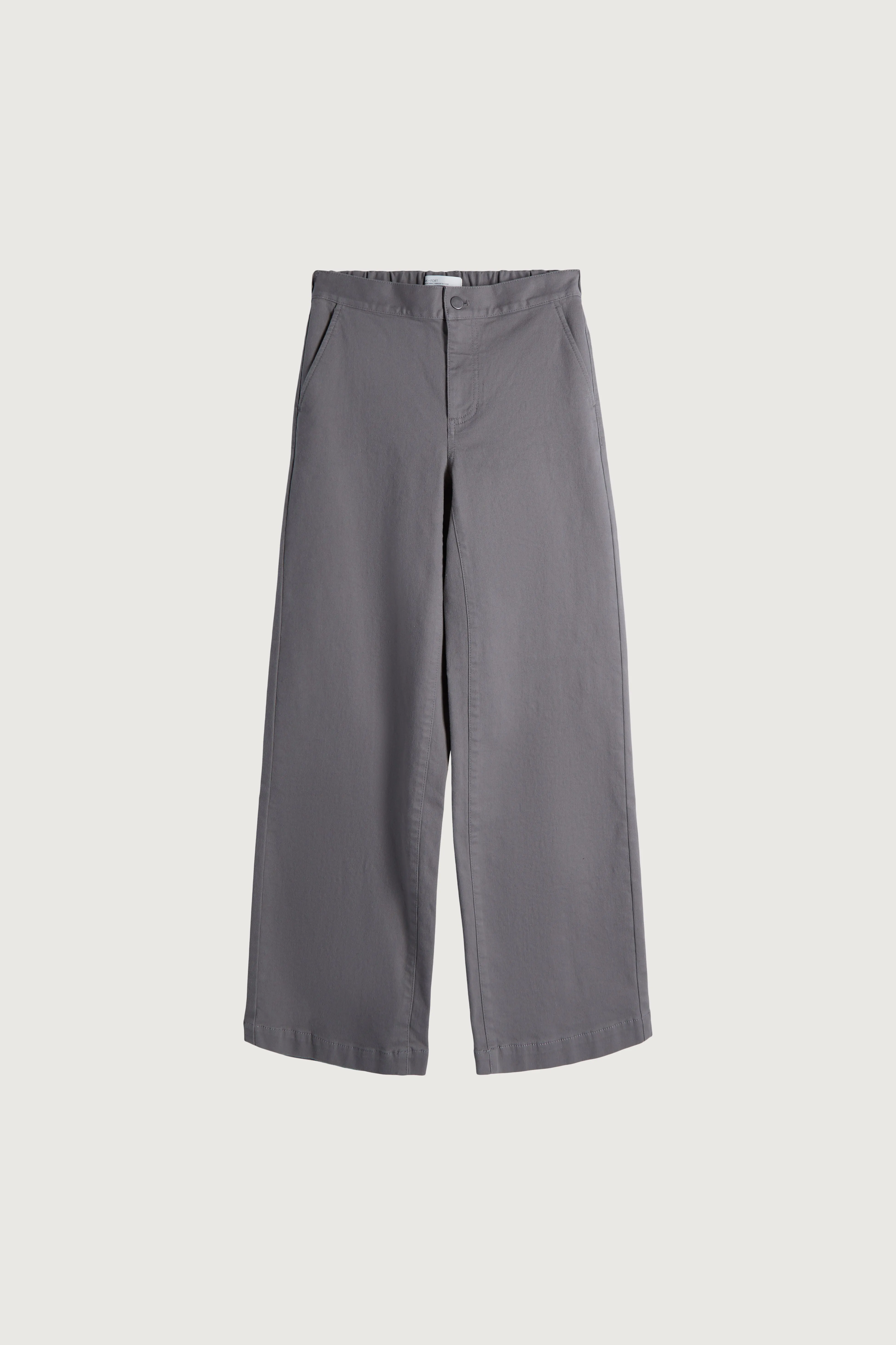 LONG LENGTH 30 TWILL WIDE LEG PANT