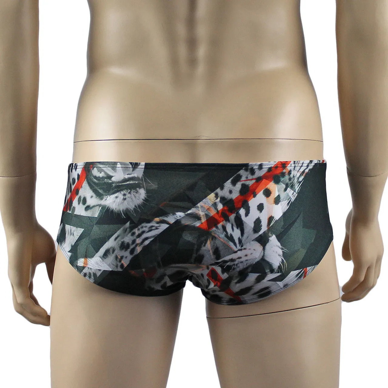 Mens Abstracts Tiger Mini Boxers Shorts