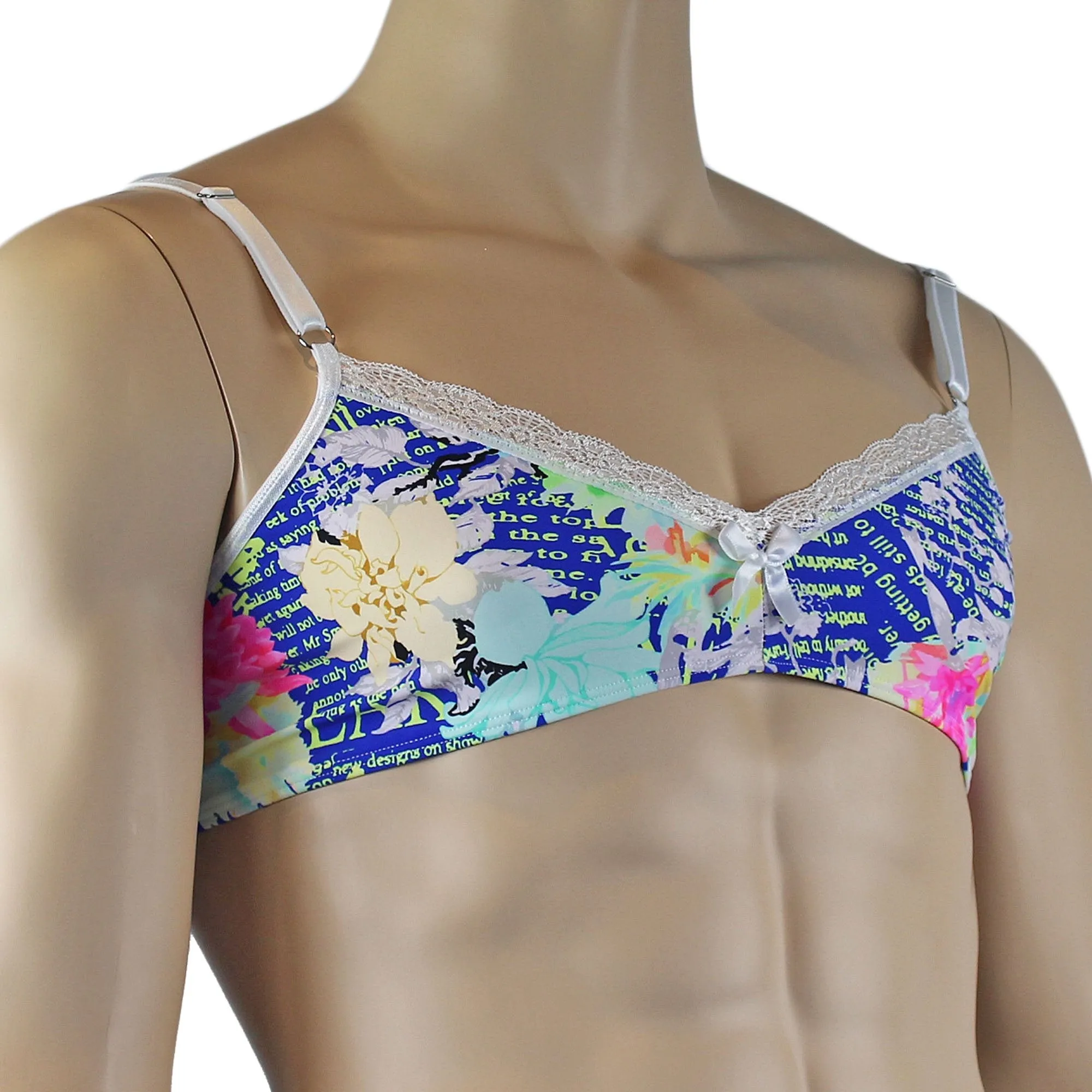 Mens Suzanne Floral Bra Top