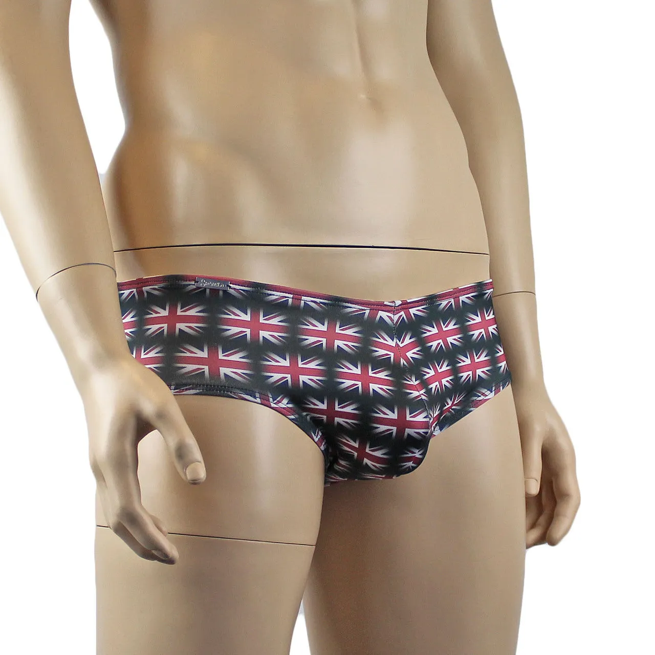 Mens UK British Flag Mini Boxer Briefs