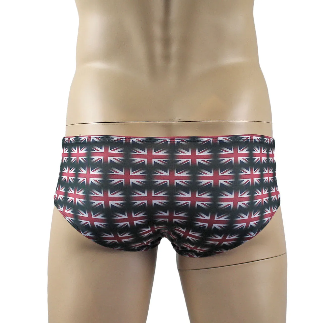 Mens UK British Flag Mini Boxer Briefs