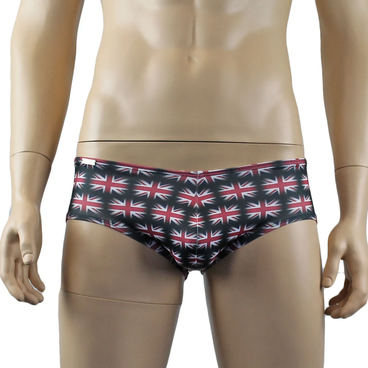 Mens UK British Flag Mini Boxer Briefs