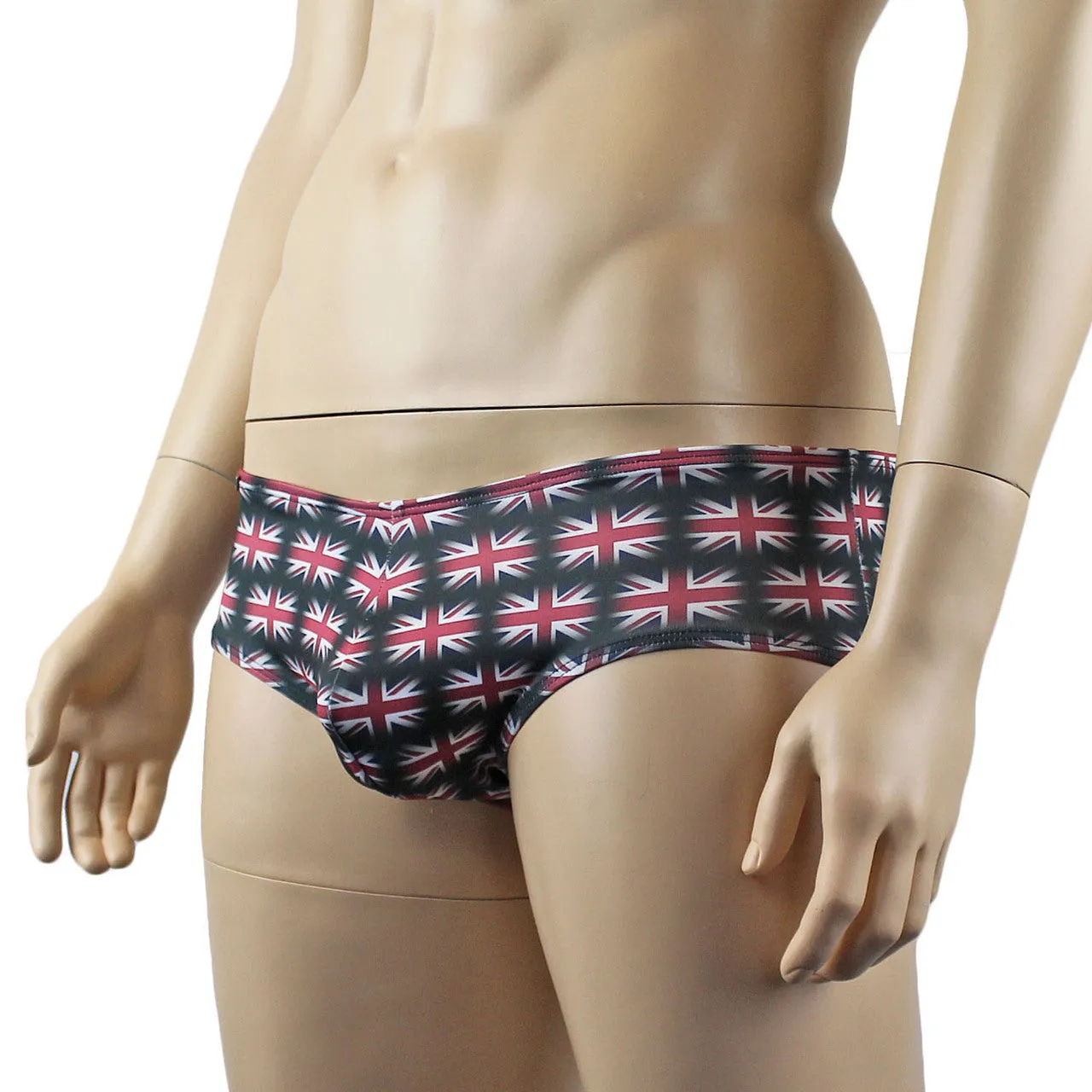 Mens UK British Flag Mini Boxer Briefs