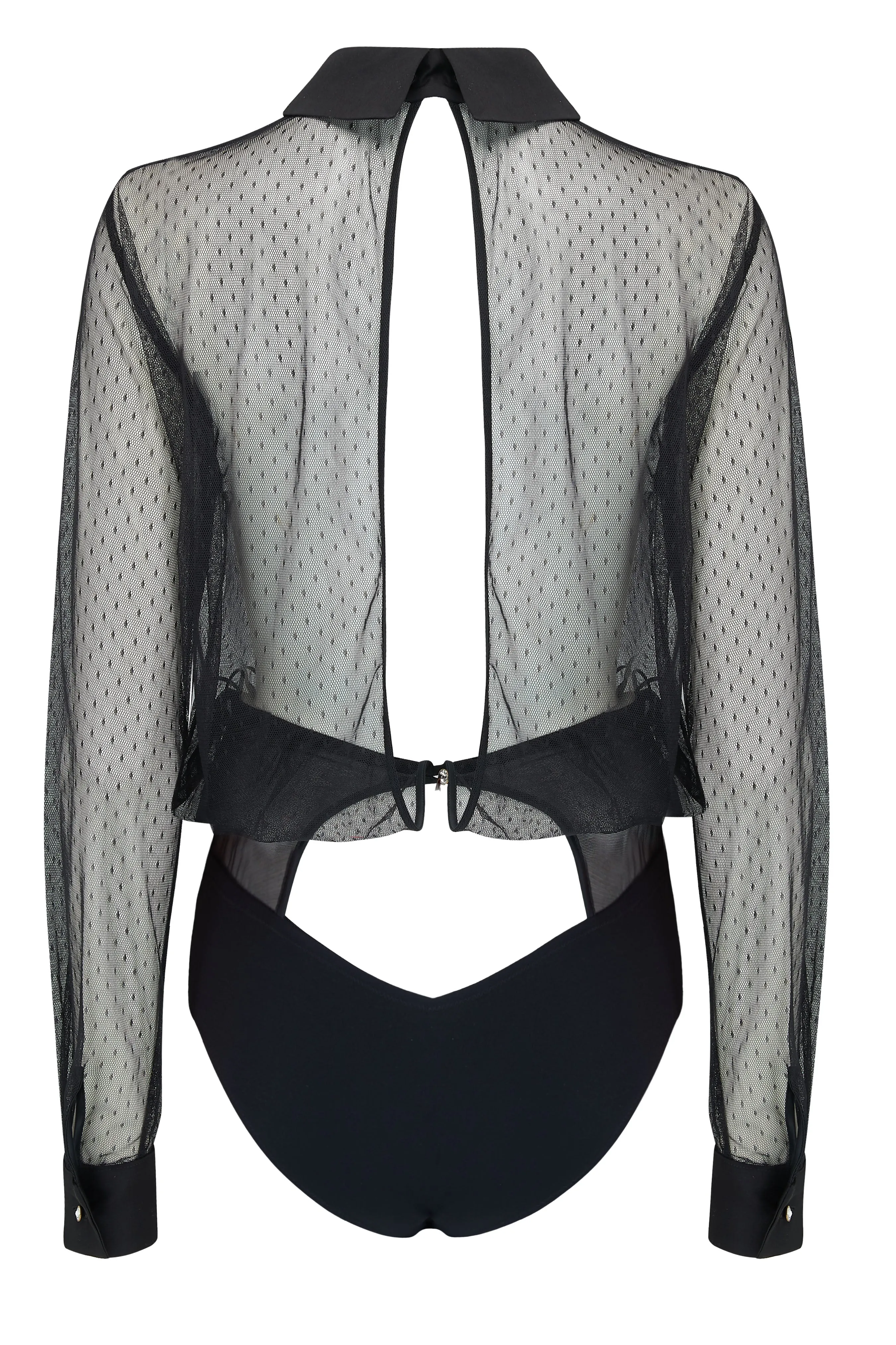 Nico Sheer Bodysuit Blouse