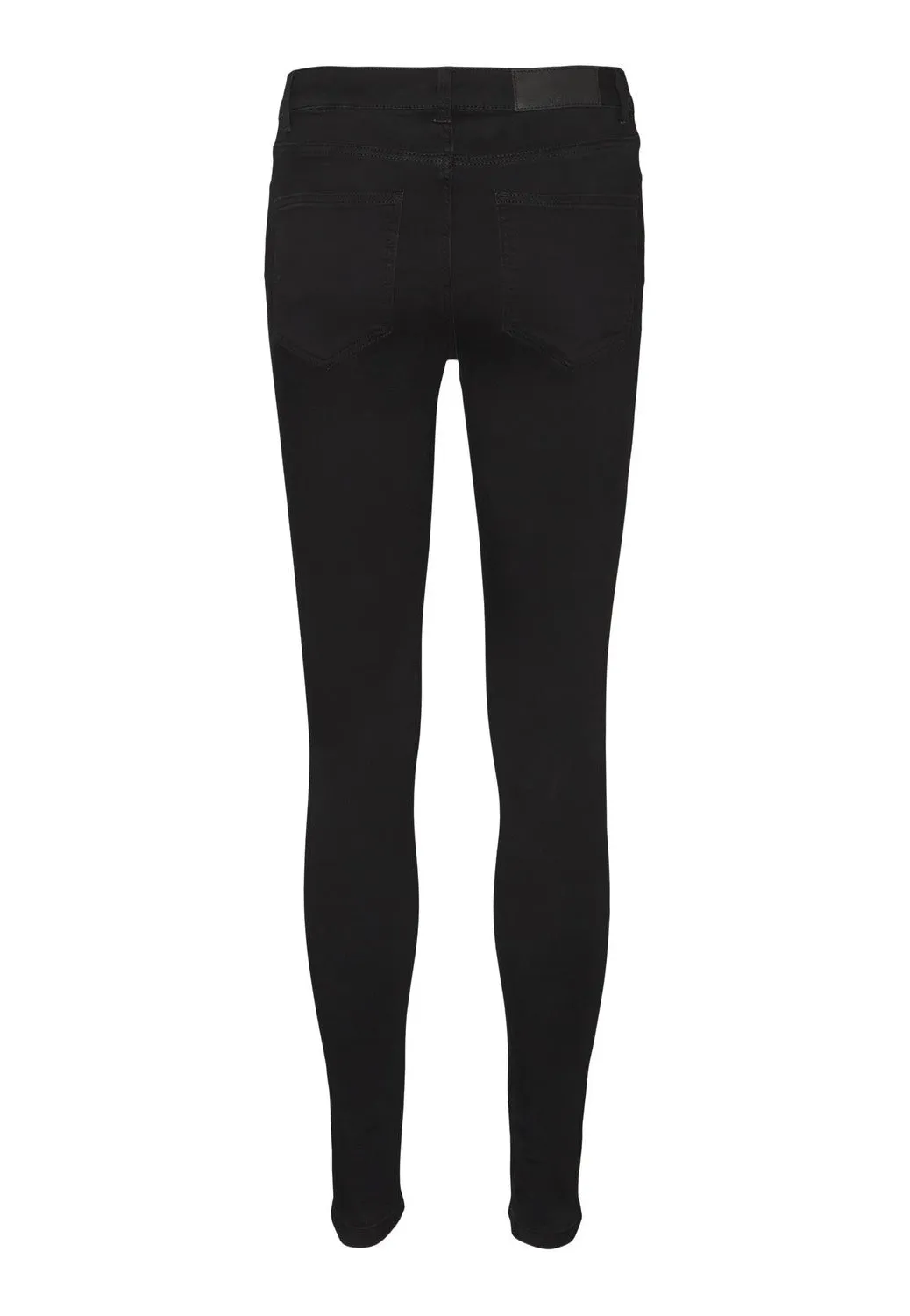 Noisy May - Billie Normal Waist Skinny Black - Jeans