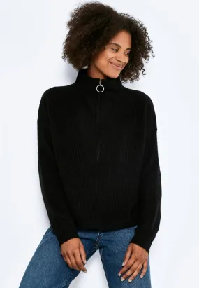 Noisy May - Newalice High Neck Black - Pullover