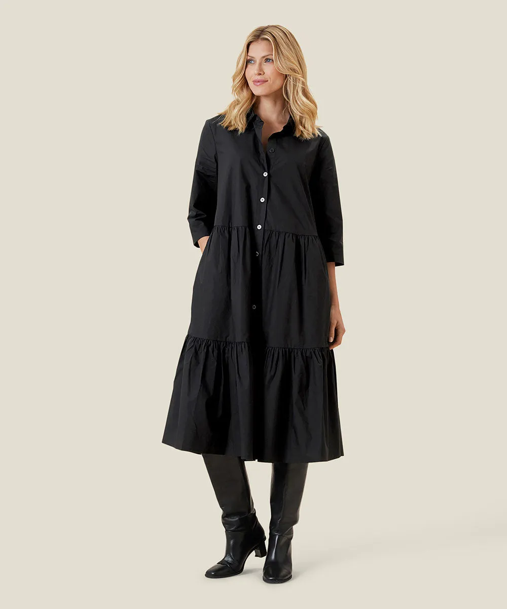 Nydilla Tiered Midi Dress