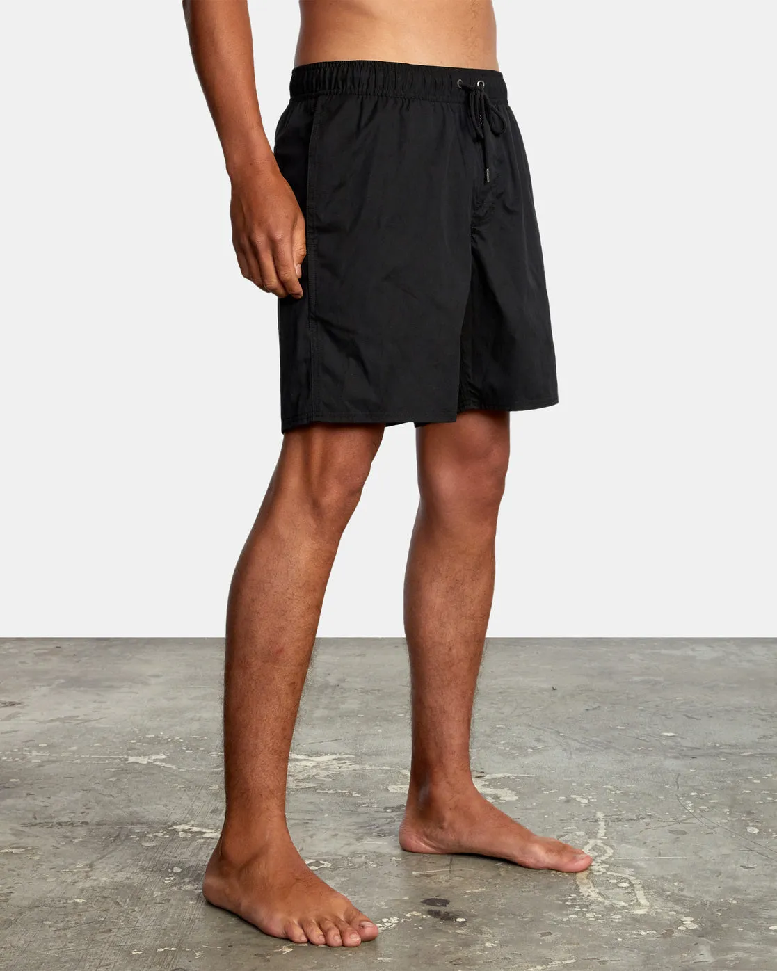 Opposites Hybrid Elasticized Shorts - Black