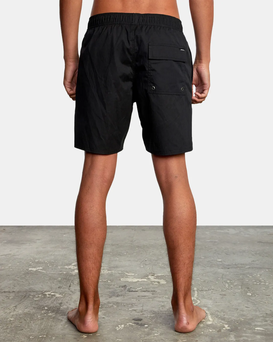 Opposites Hybrid Elasticized Shorts - Black