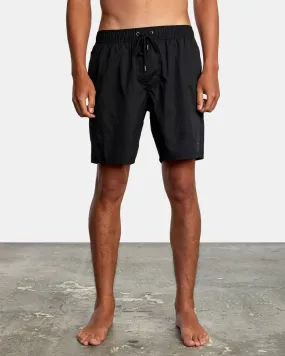 Opposites Hybrid Elasticized Shorts - Black