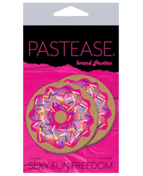 Pastease Donut w/Sprinkles - Pink O/S