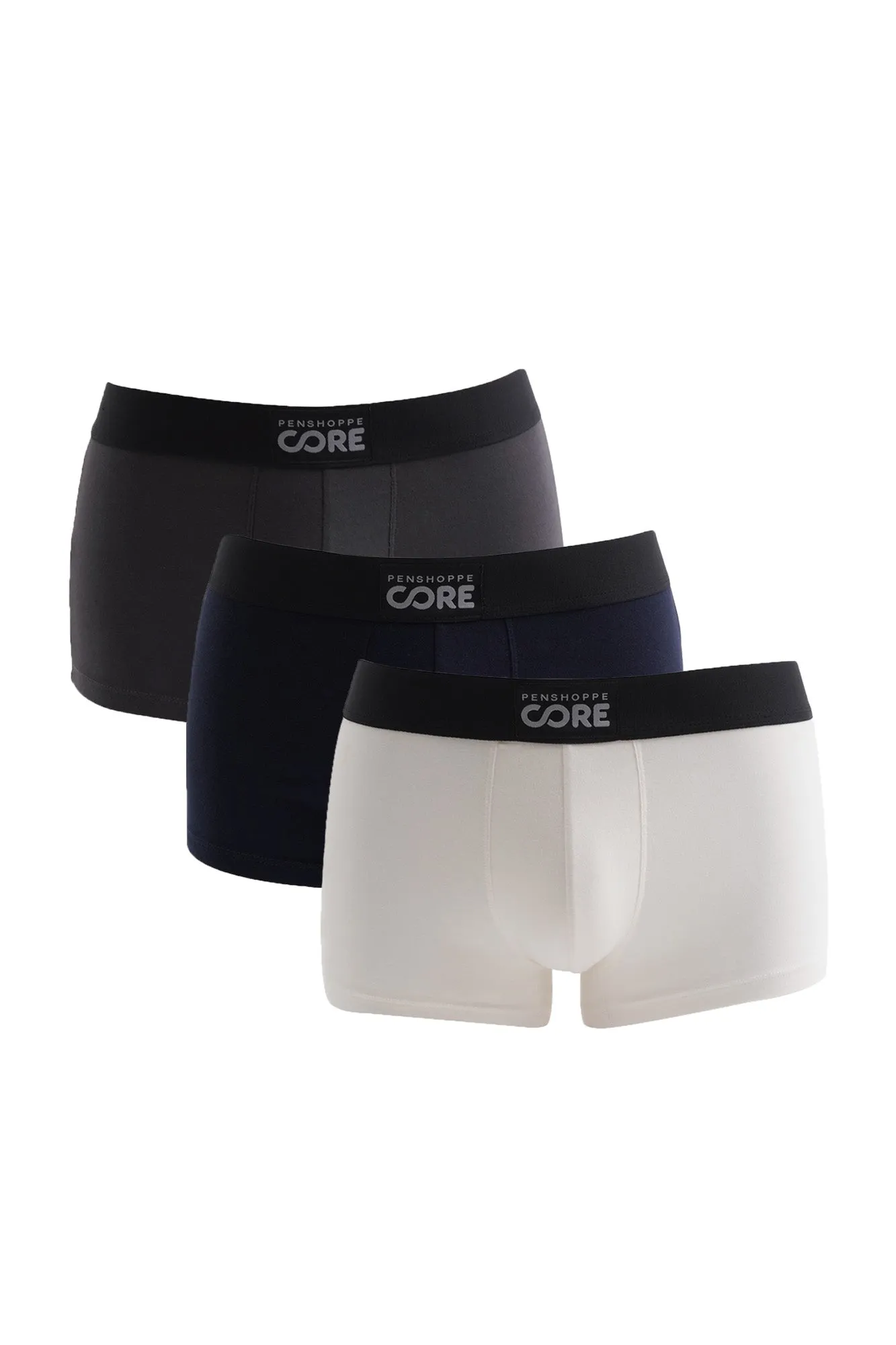 Penshoppe Core Men's 3 in 1 Bundle Boxer Briefs