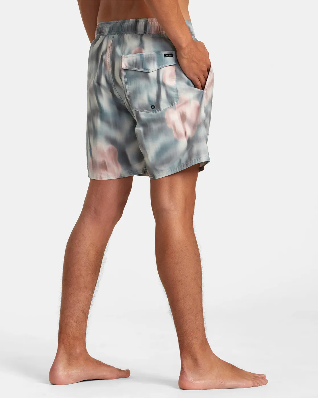 Perry 17 Elastic Waist Boardshorts - Bleach