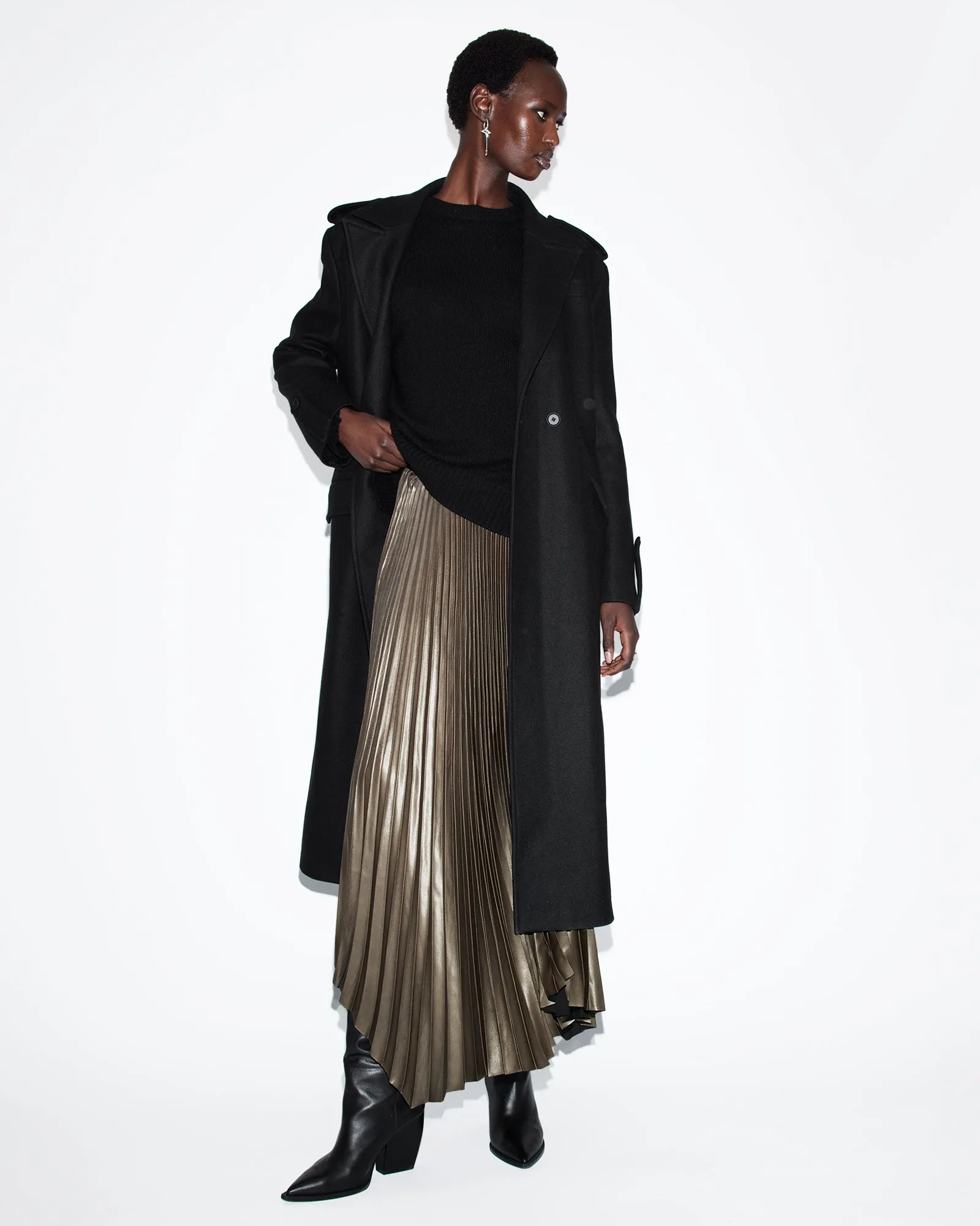 Phia Metallic Skirt