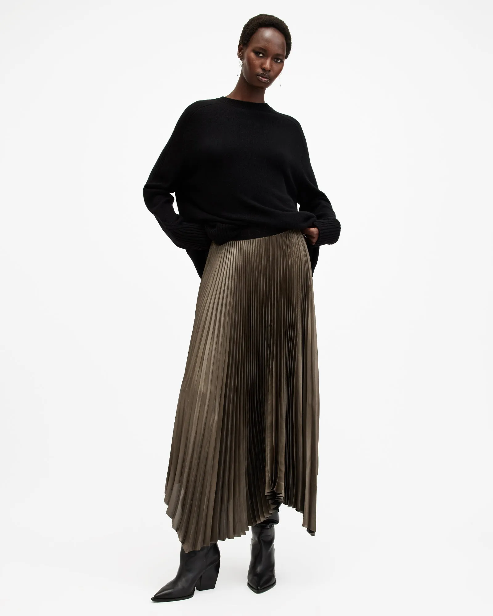 Phia Metallic Skirt