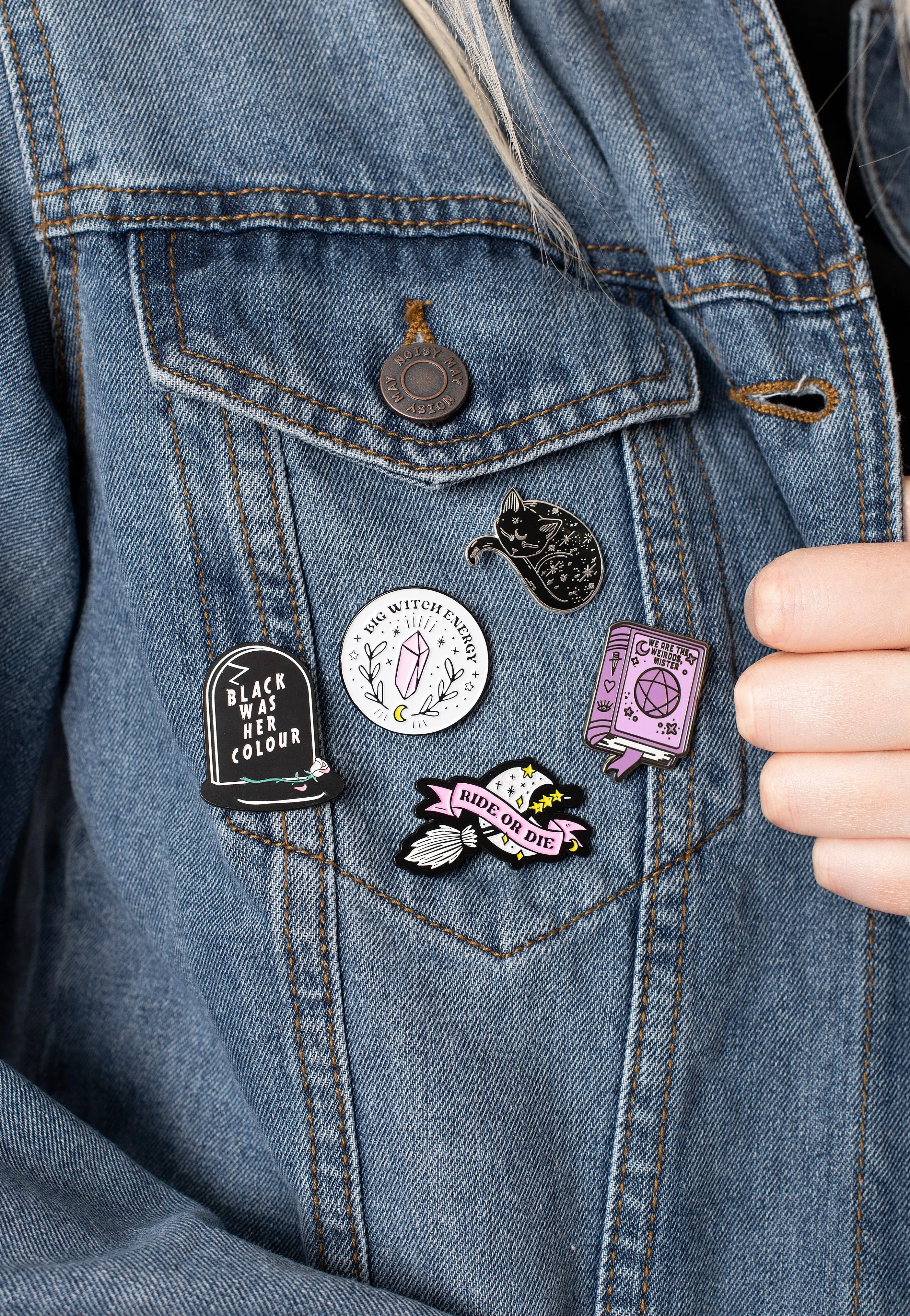 Punky Pins - We Are The Weirdos,Mister (Book Of Shadows) Enamel - Pin