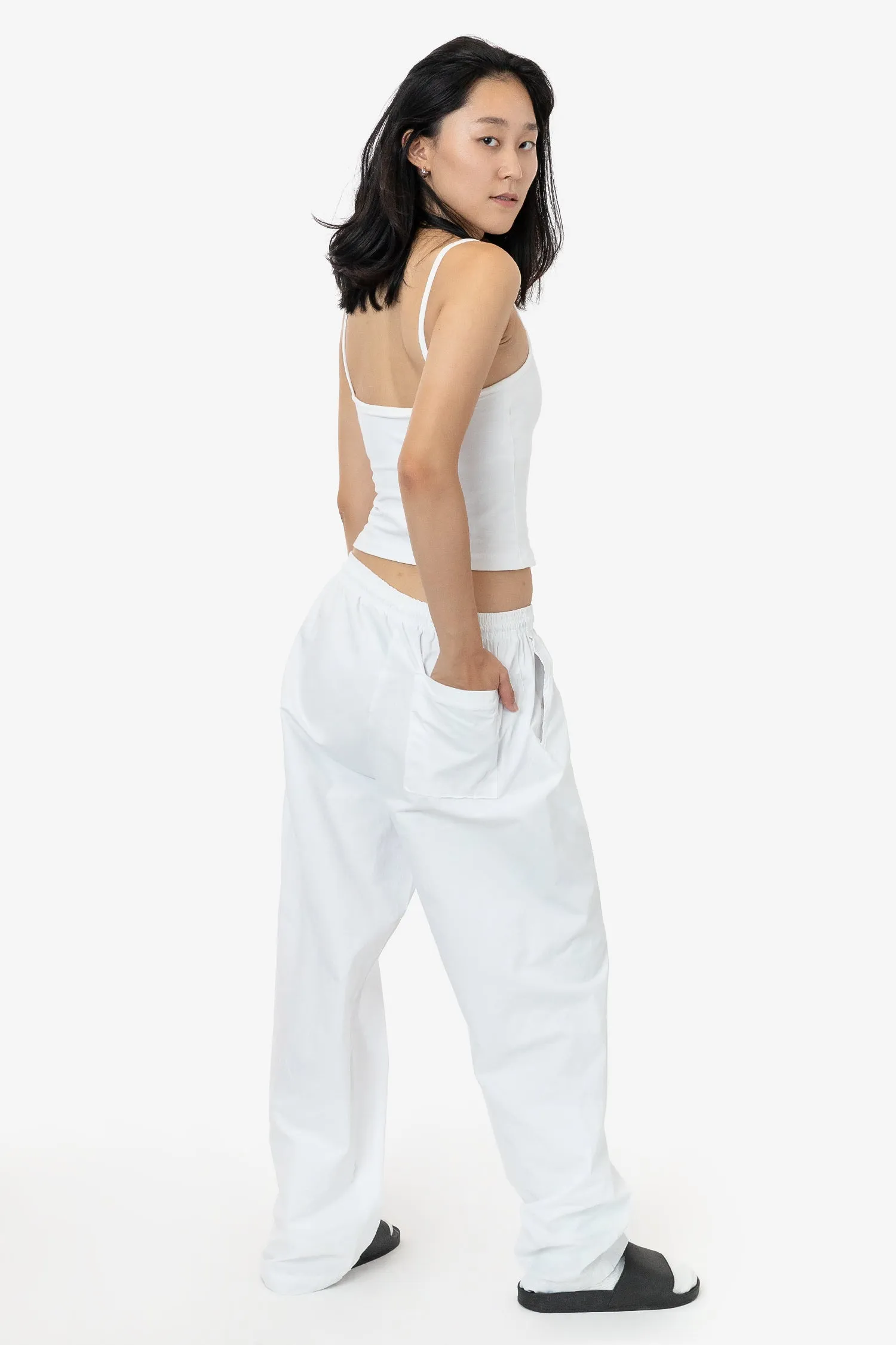 RJC405GD Unisex - Cotton Poplin Wide Leg Pant