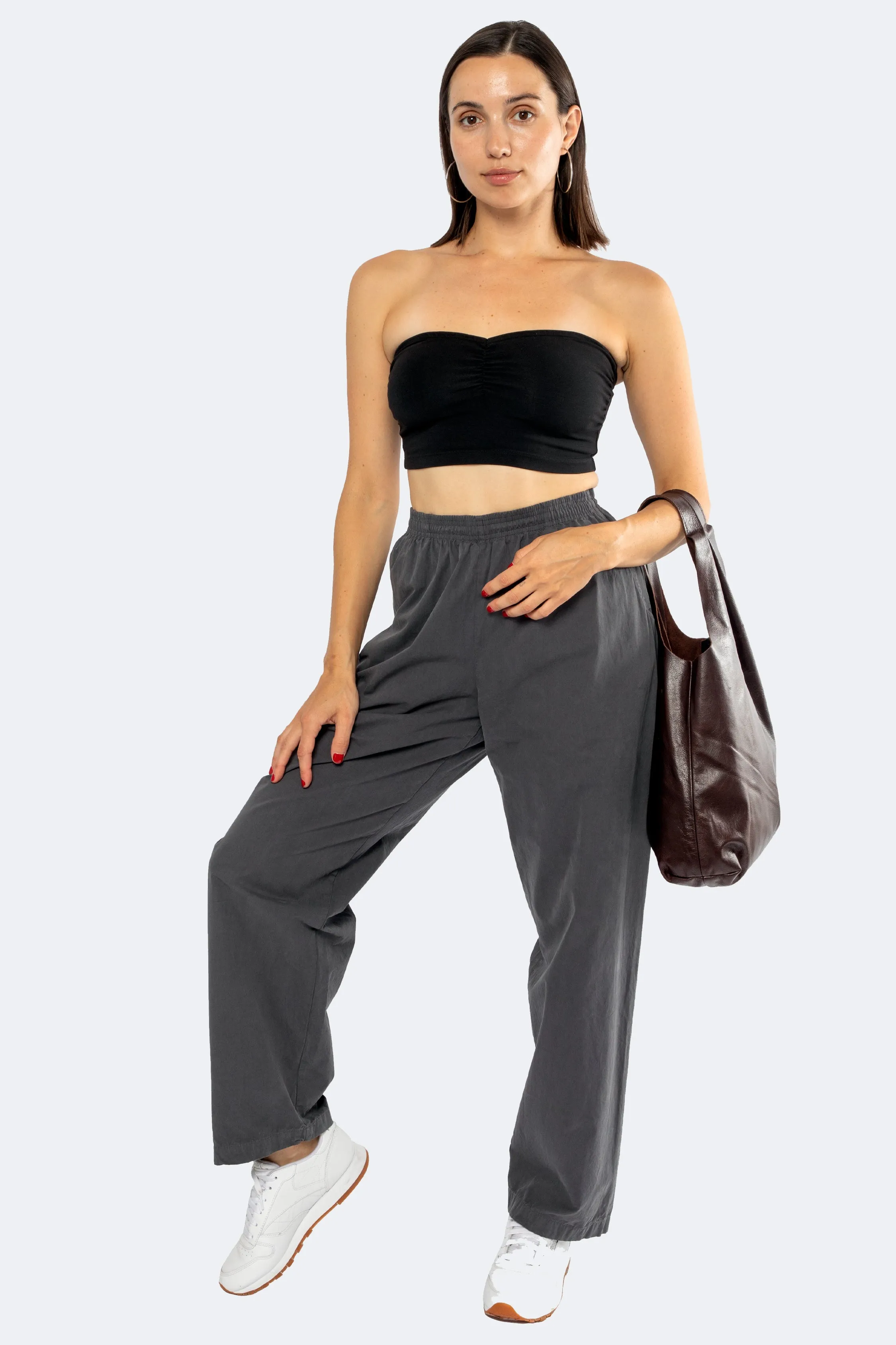 RJC405GD Unisex - Cotton Poplin Wide Leg Pant