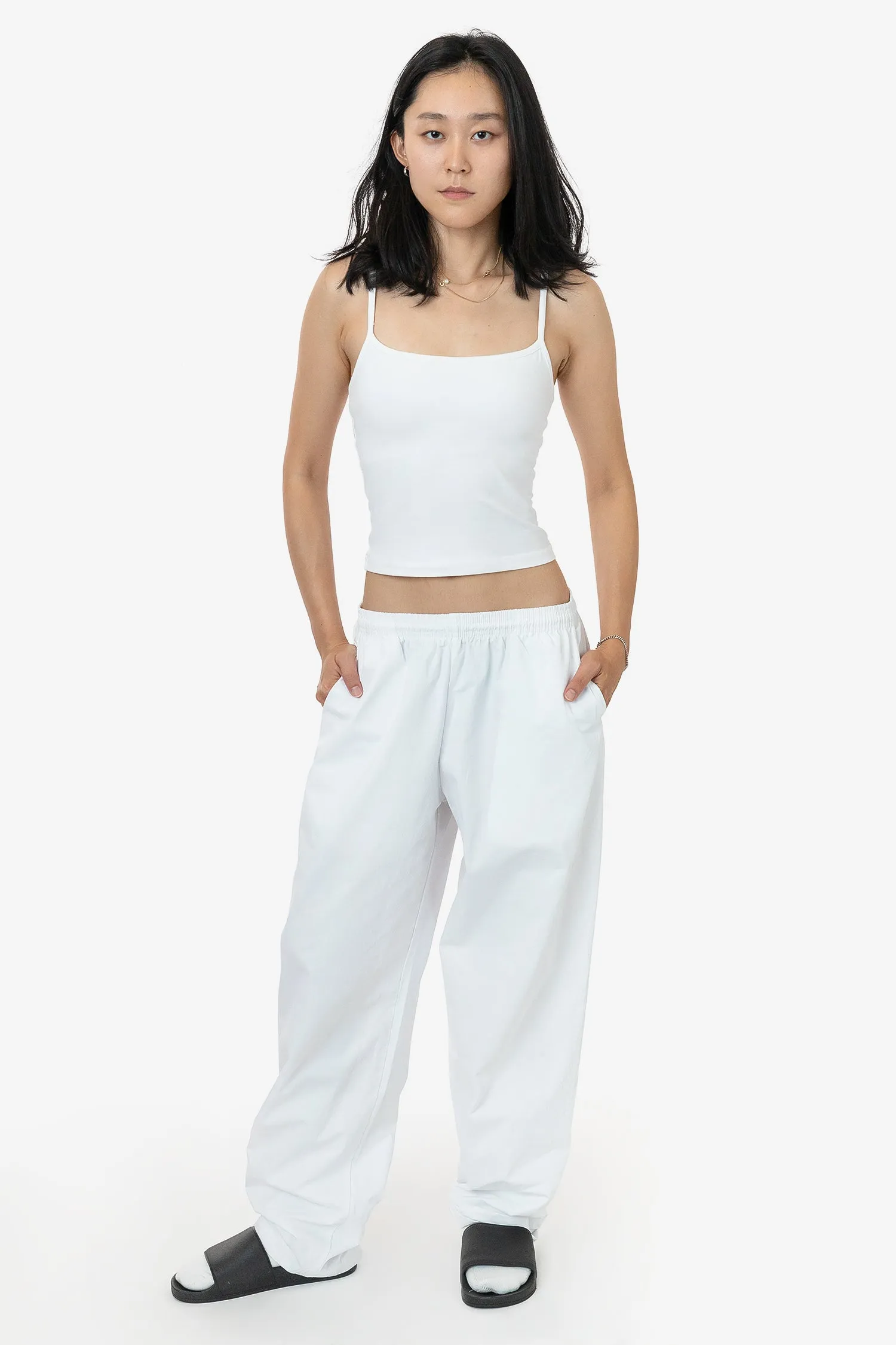 RJC405GD Unisex - Cotton Poplin Wide Leg Pant