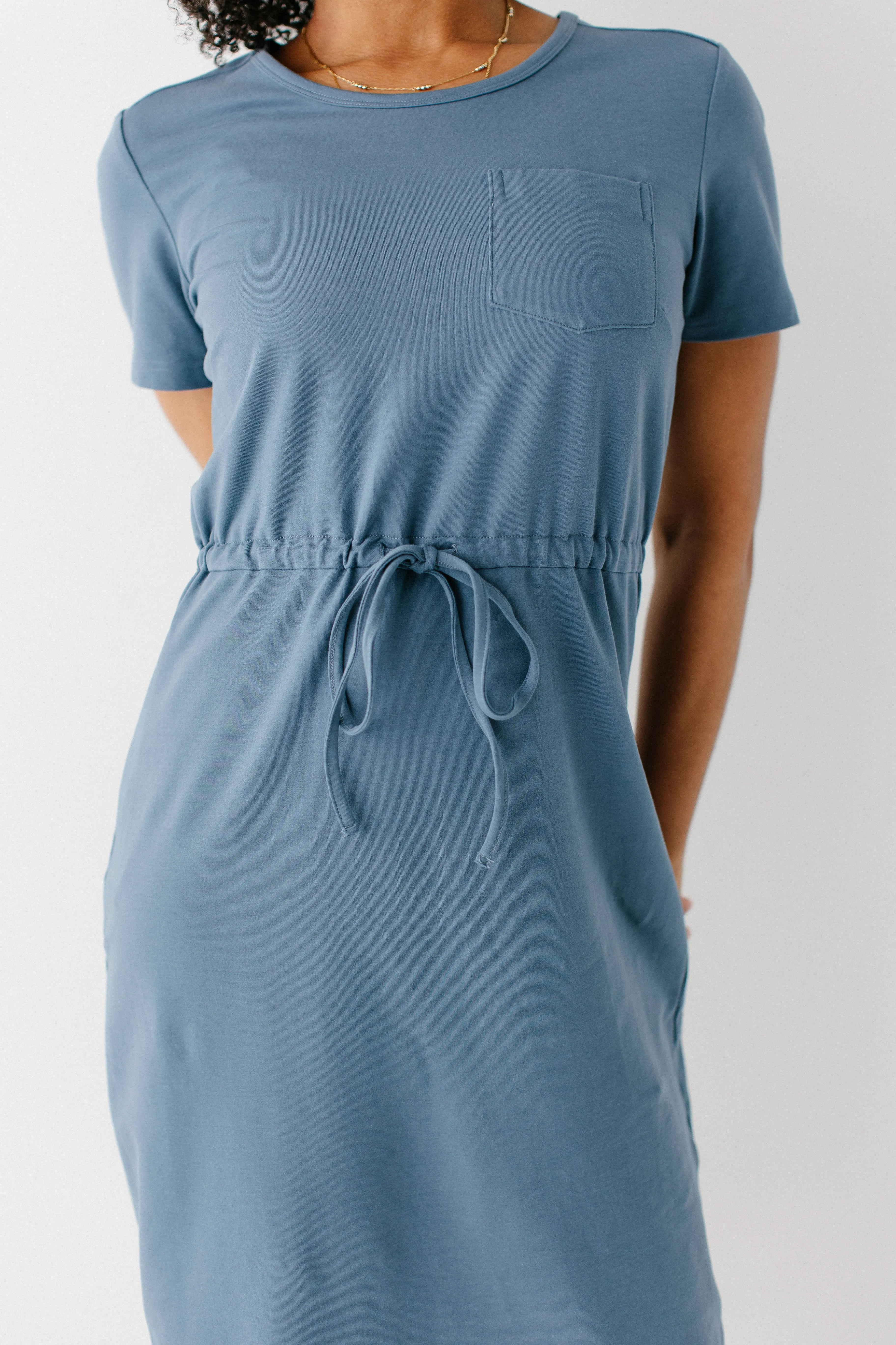 'Rosina' Cotton Blend Everyday Dress FINAL SALE