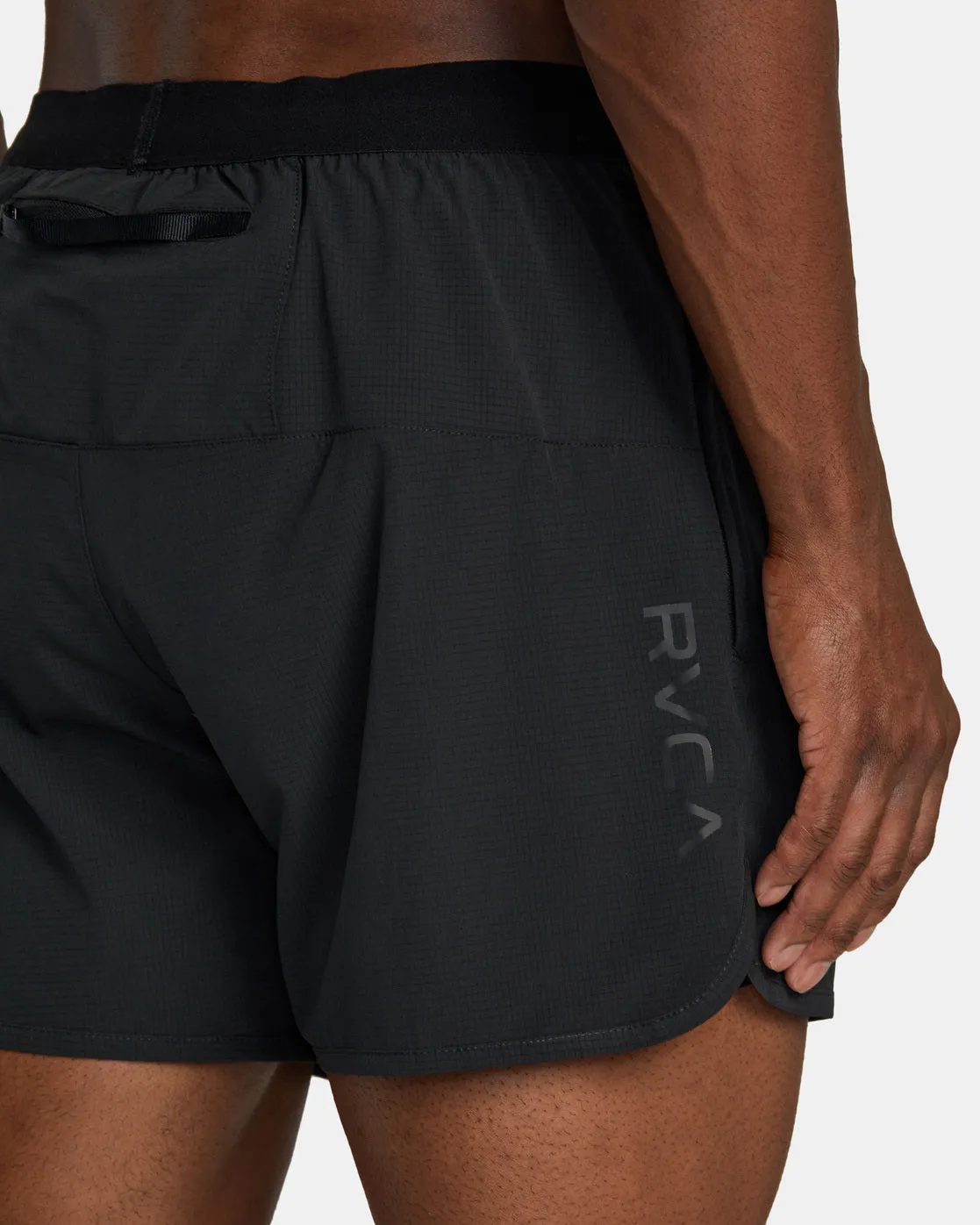 RVCA Runner 14 Elastic Waist Shorts - Black