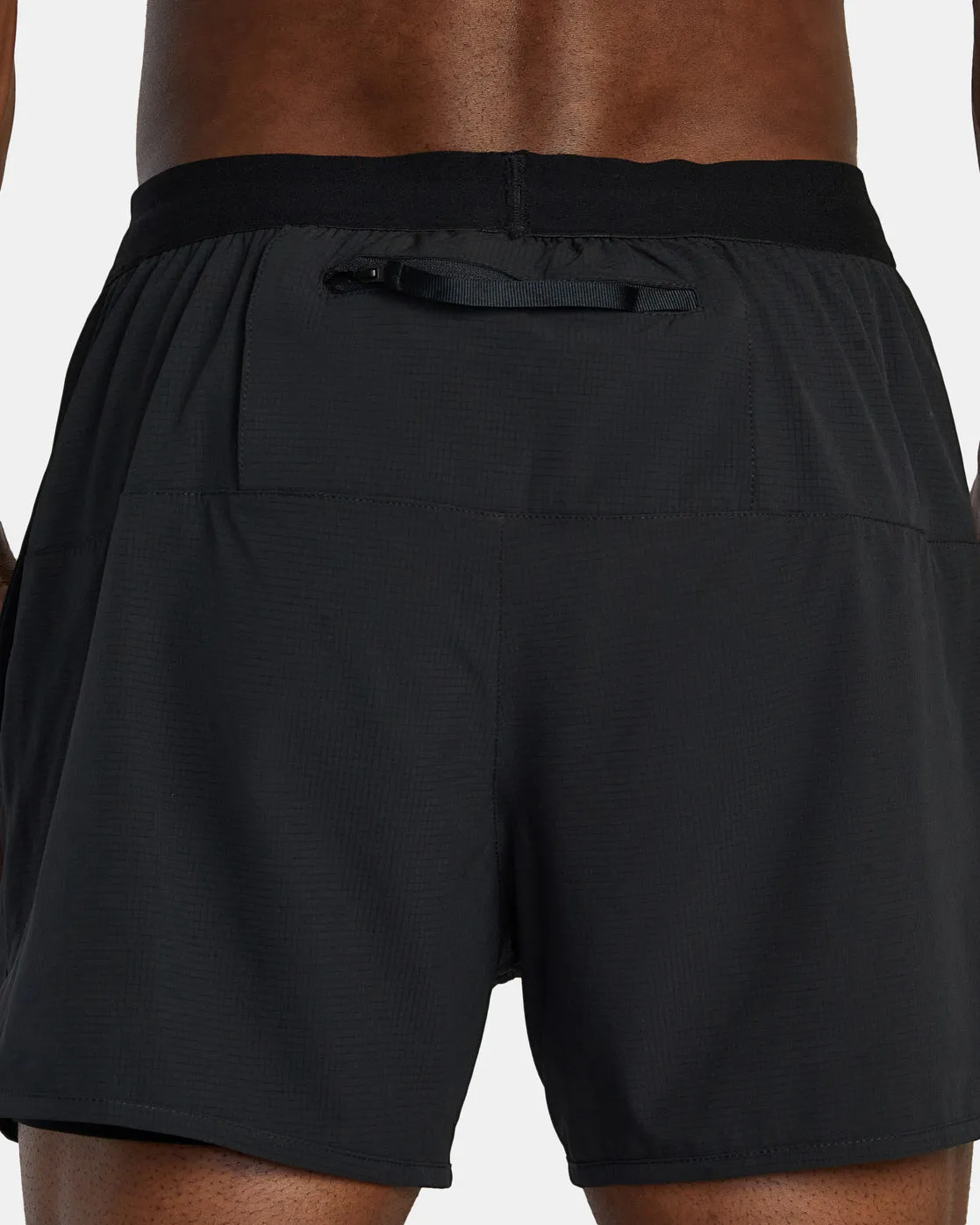 RVCA Runner 14 Elastic Waist Shorts - Black