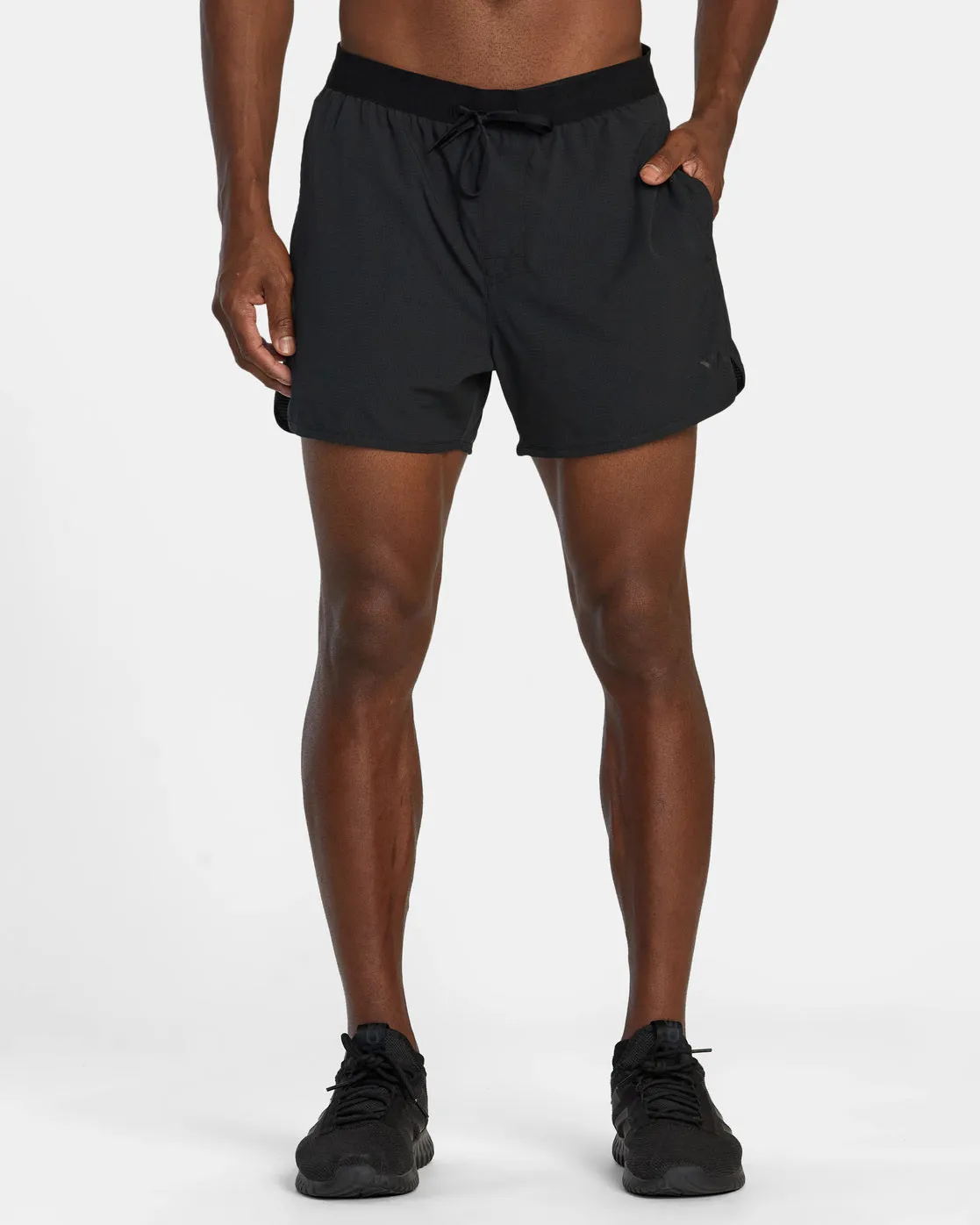 RVCA Runner 14 Elastic Waist Shorts - Black