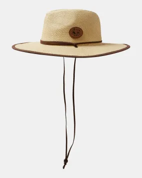 RVCA Straw Hat - Light Brown