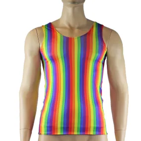 SALE - Gay Pride Rainbow LGBTQ Unisex Tank Top