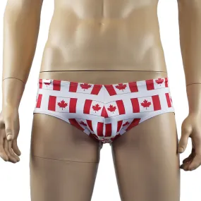 SALE - Mens Canadian Flag Mini Boxer Briefs