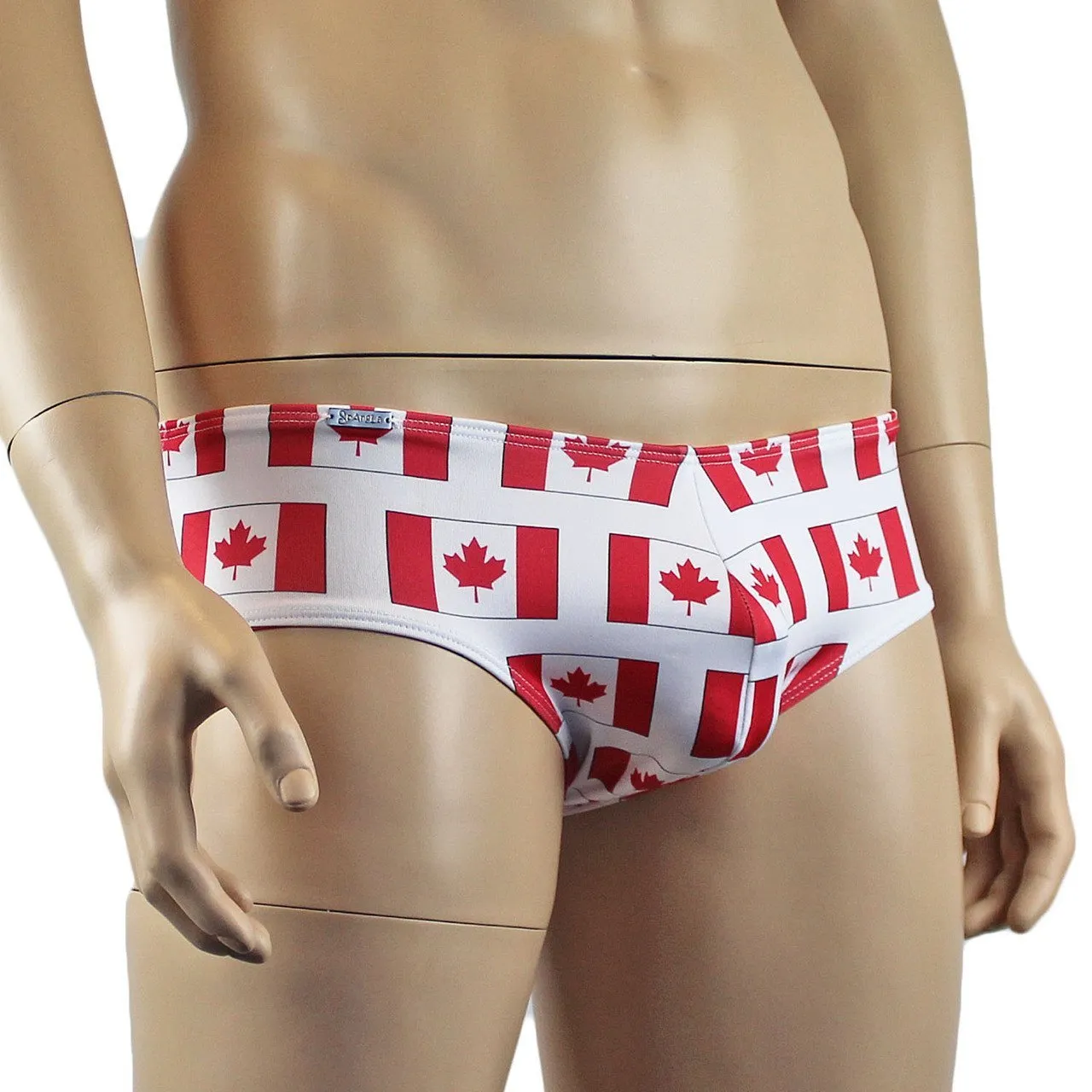 SALE - Mens Canadian Flag Mini Boxer Briefs