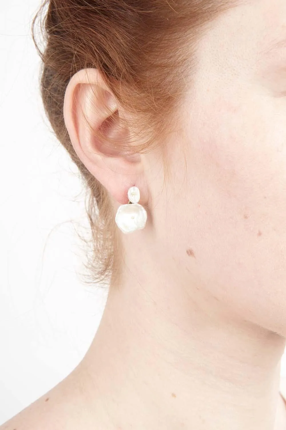 Silver Dollar Earrings - Post