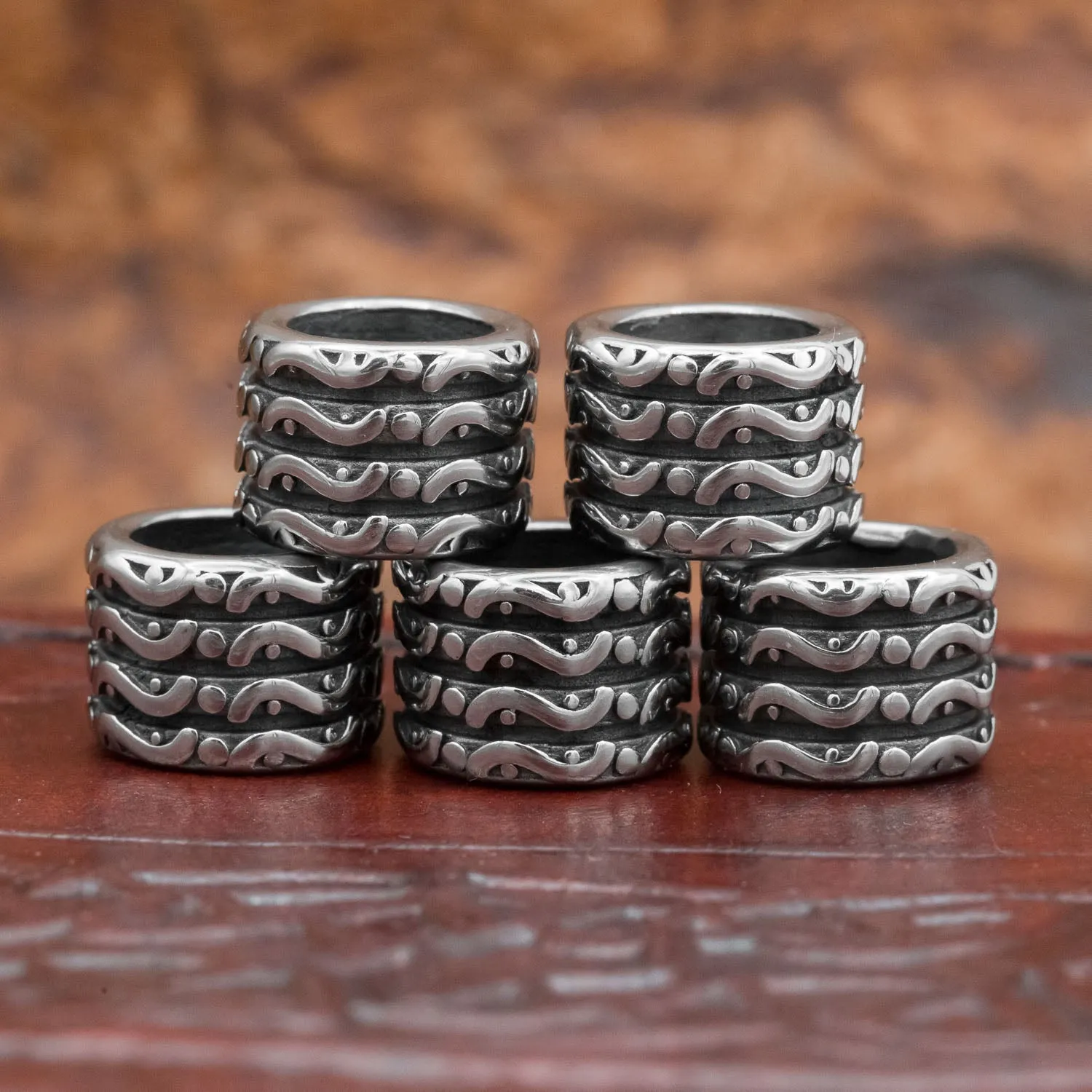 Stainless Steel Hair Bead