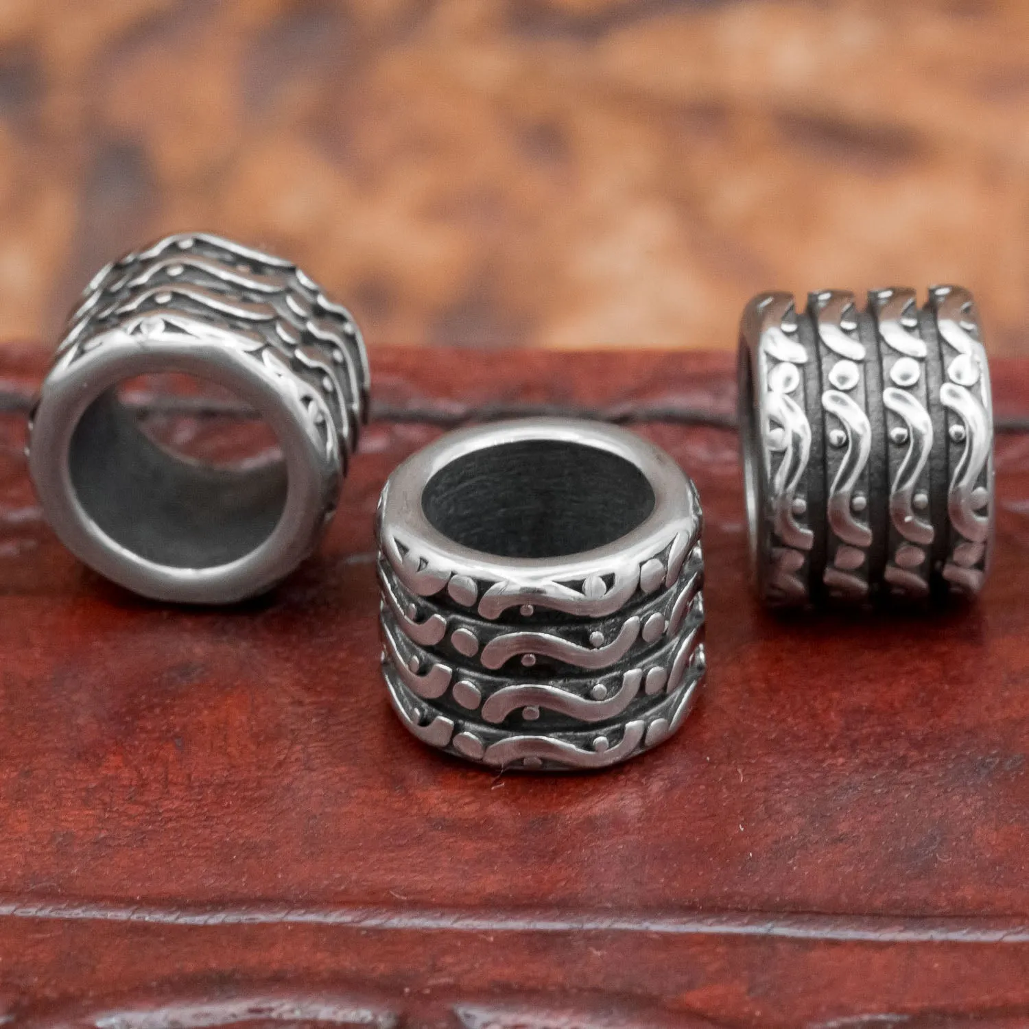 Stainless Steel Hair Bead