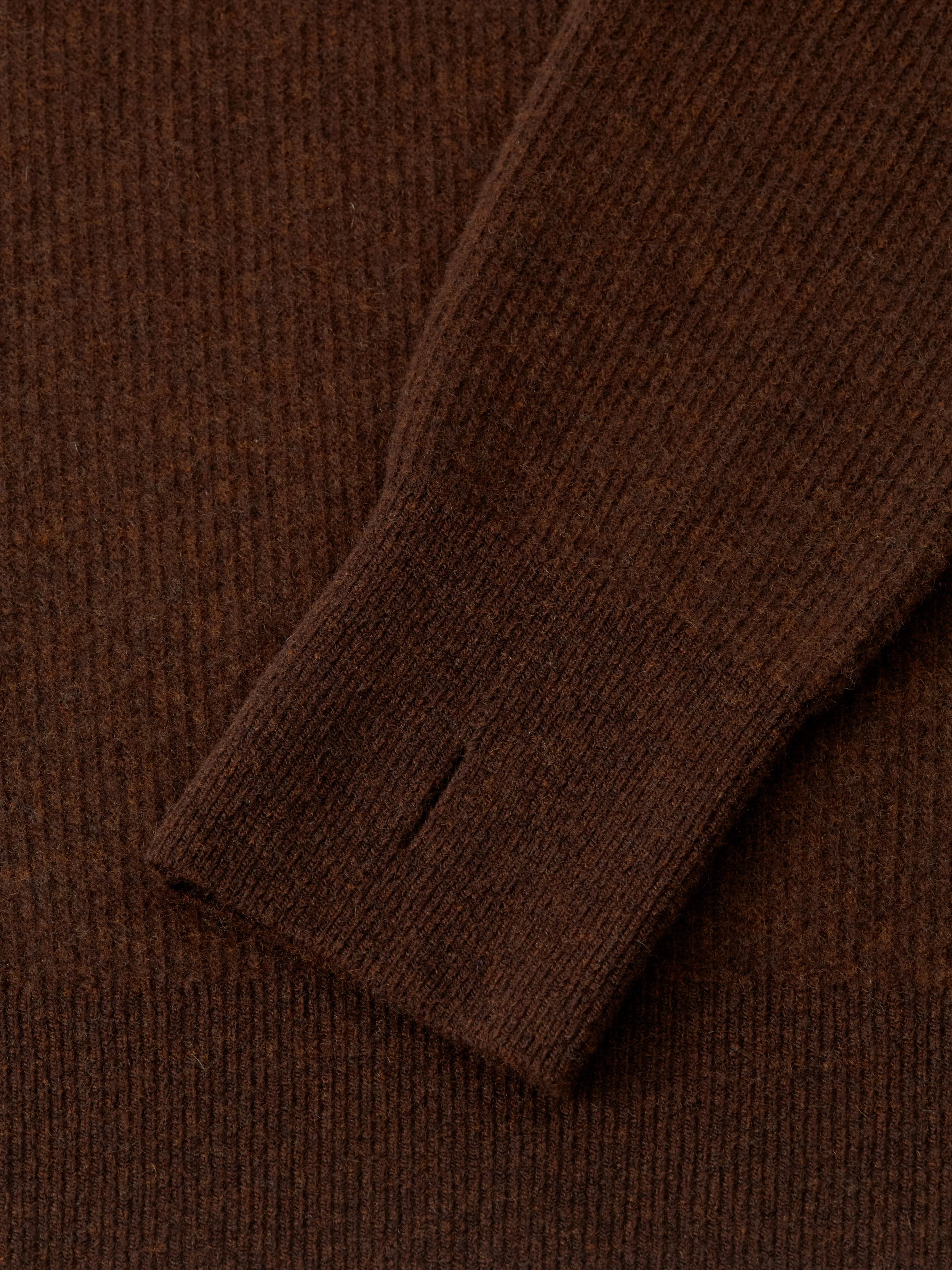 Talbot Roll Neck Jumper Hartwell Brown