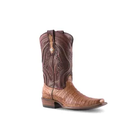 Texas Country Exotic Boot Caiman Belly Lomo Camell TC Toe LM151